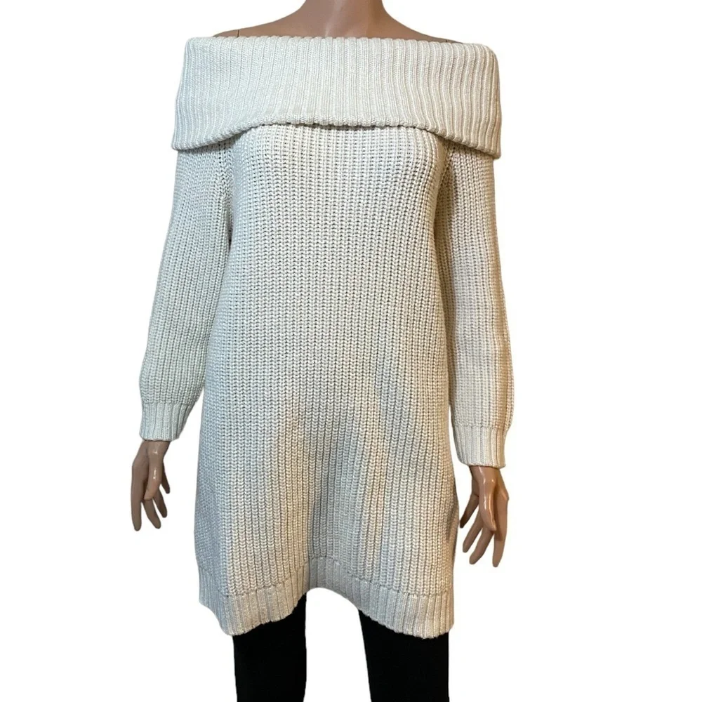 Land’s End knitted sweater new 25% MERINO WOOL woman’s size large